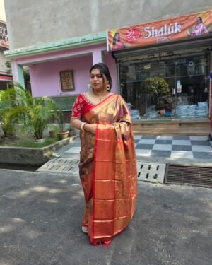 Tissue Kanchipuram Saree