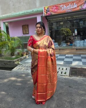 Tissue Kanchipuram Saree