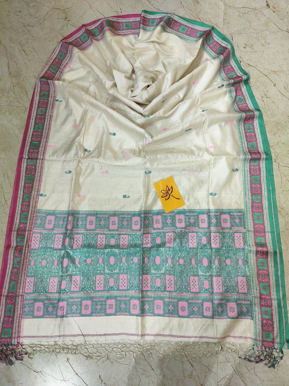 Span Tussar Saree