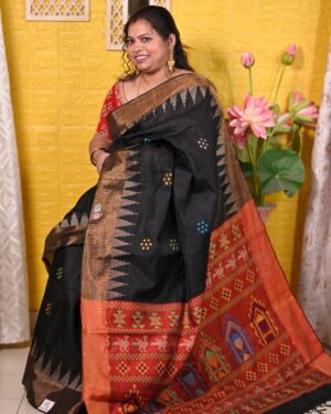 Dolabedi Raw Silk Saree