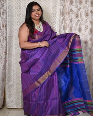 Tussar Kalakhetra Saree