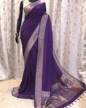 Plain Body Dola Benarasi