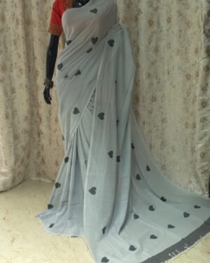 Handloom Mark Organic Love Cotton Saree
