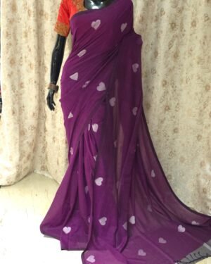 Handloom Mark Organic Love Cotton Saree