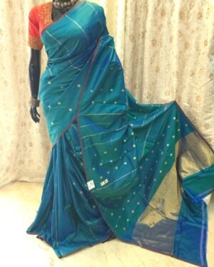 Open Border Katan Benarasi Saree
