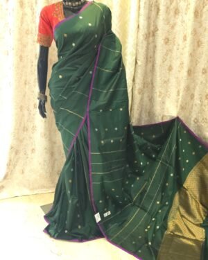 Open Border Katan Benarasi Saree