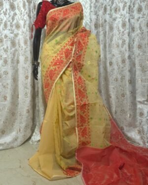 Bardhaman Jamdani Saree