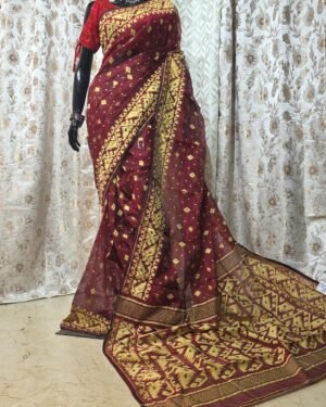 Bardhaman Jamdani Saree