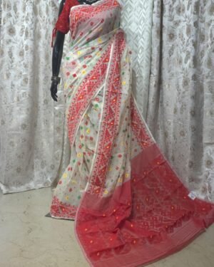 Bardhaman Jamdani Saree