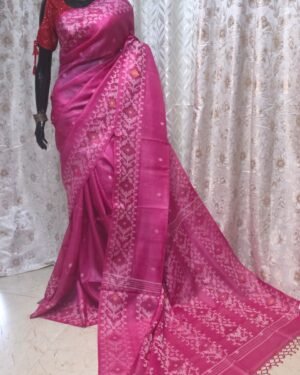 Tussar Jamdani Saree