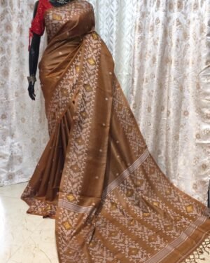 Tussar Jamdani Saree