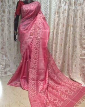 Tussar Jamdani Saree