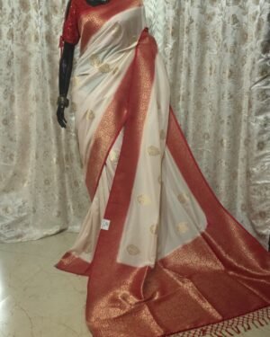 Crape Khaddi Georgette Saree