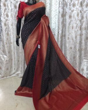 Georgette Benarasi Saree