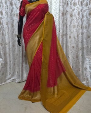 Georgette Benarasi Saree