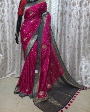Semi Dola Silk With Katdana