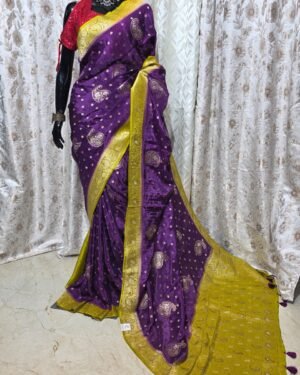 Semi Dola Silk With Katdana