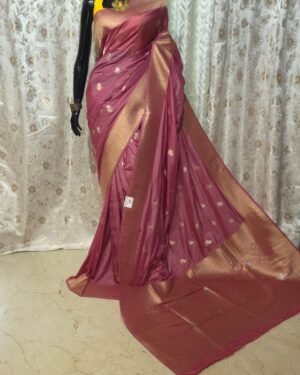 Pakhi Mashroo Silk Saree