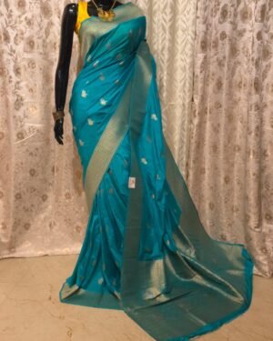 Pakhi Mashroo Silk Saree