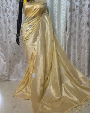 Pakhi Mashroo Silk Saree