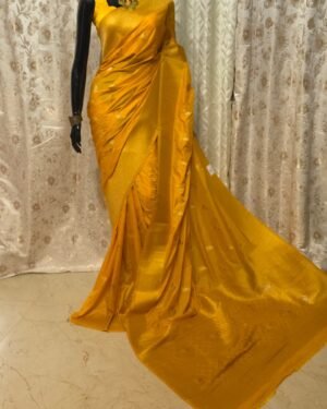 Pakhi Mashroo Silk Saree