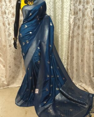 Pakhi Mashroo Silk Saree
