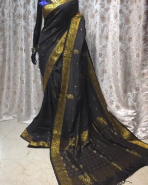 Handloom Mark Organic Linen Saree