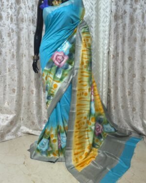 Tussar Chanderi Saree