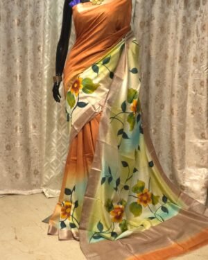 Tussar Chanderi Saree