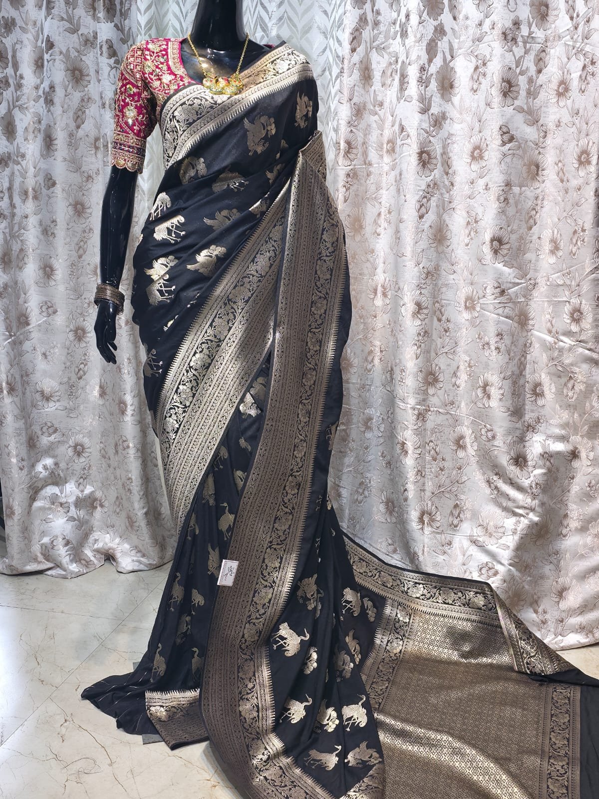 Semi Khaddi Saree