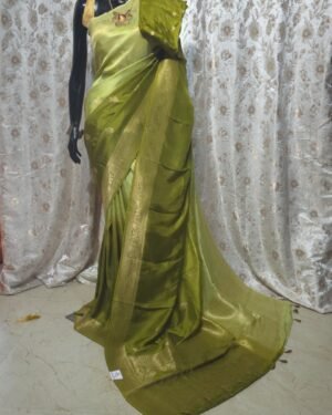 Tie and Dye Dola Benarasi Saree