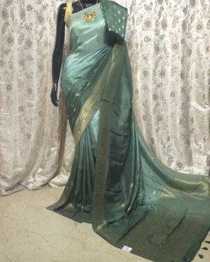 Tie and Dye Dola Benarasi Saree