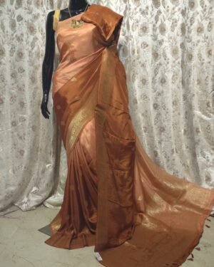 Tie and Dye Dola Benarasi Saree