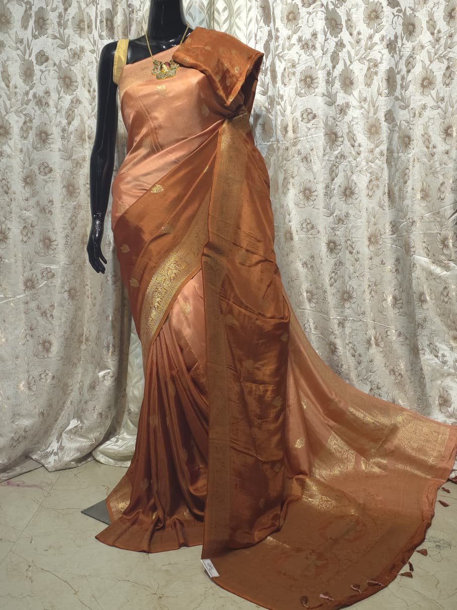 Tie and Dye Dola Benarasi Saree