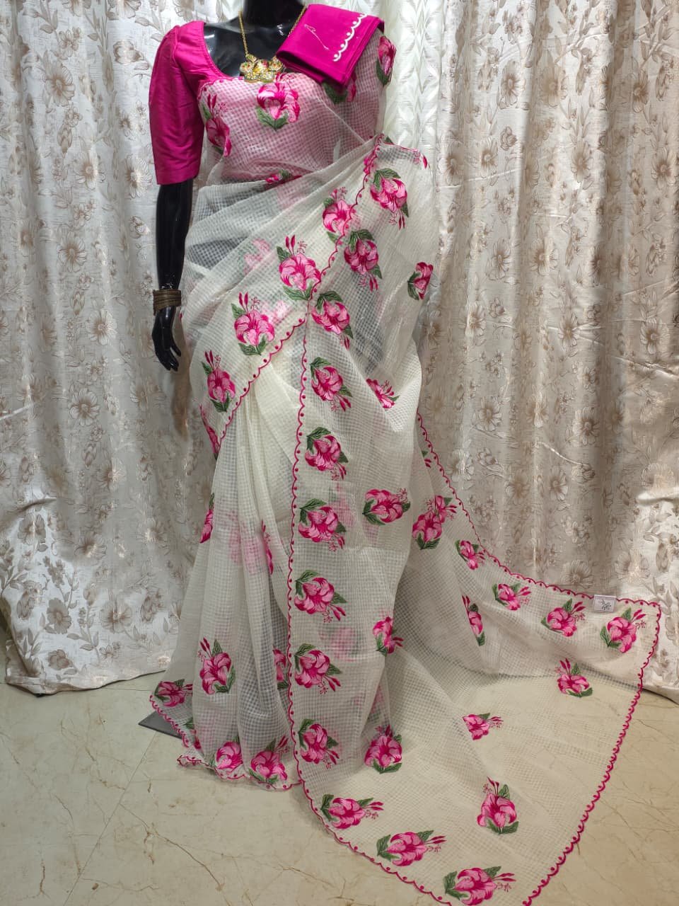 Joba Reshom Kota Saree