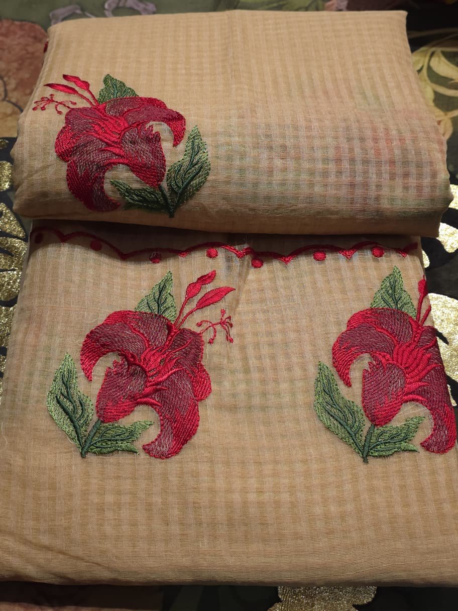 Joba Reshom Kota Saree - Image 2