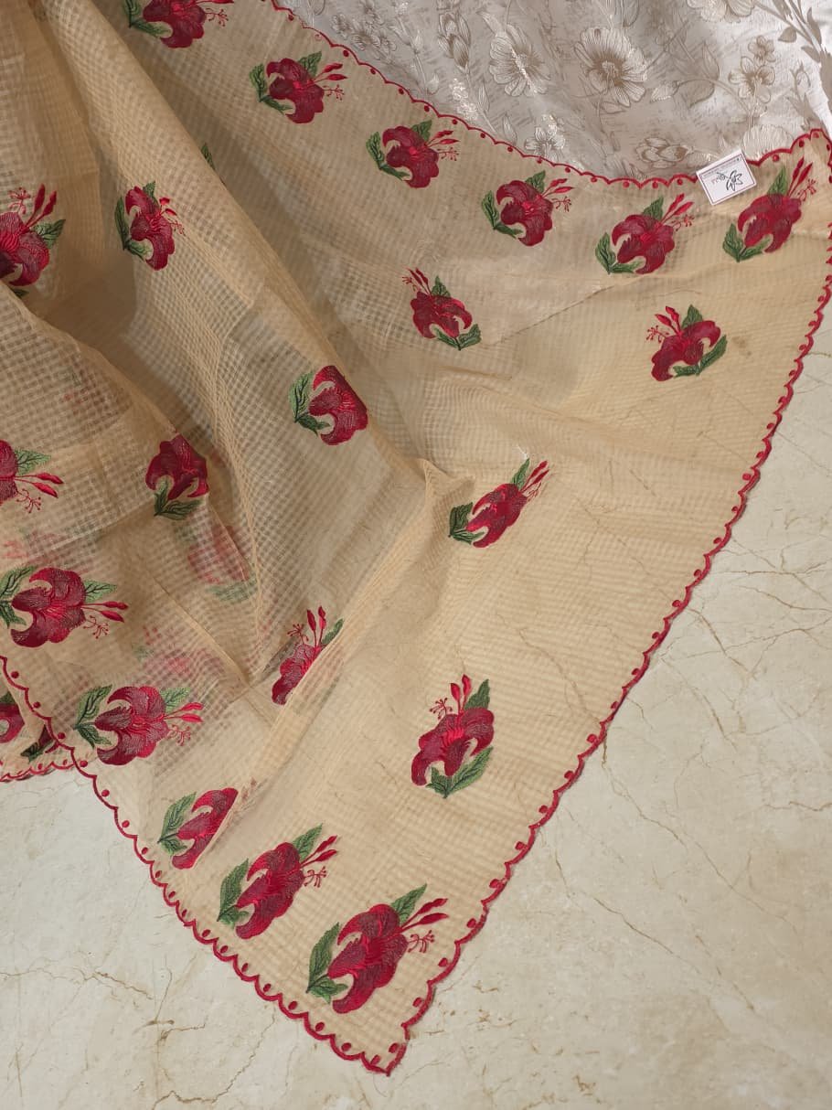 Joba Reshom Kota Saree - Image 3