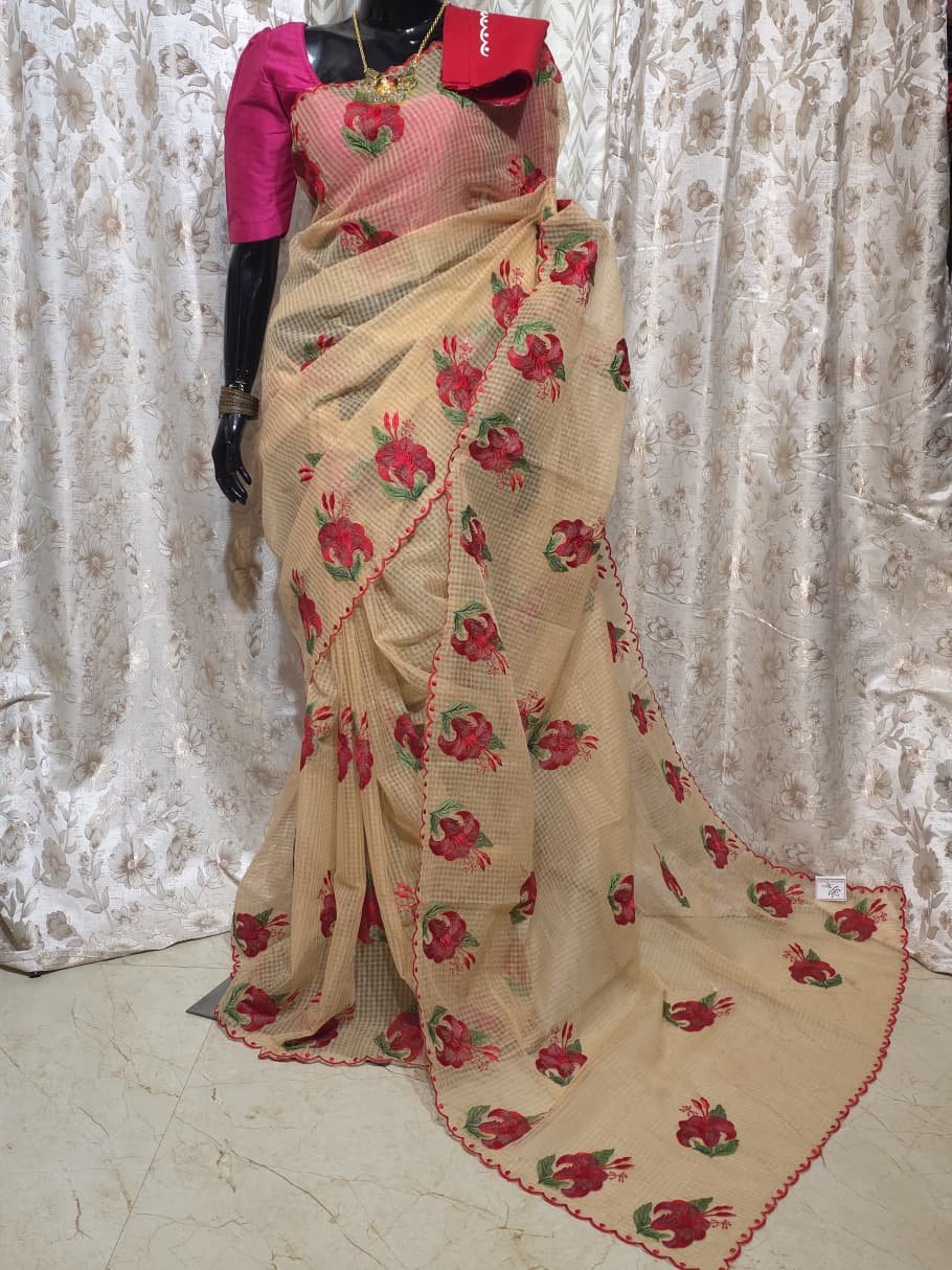 Joba Reshom Kota Saree