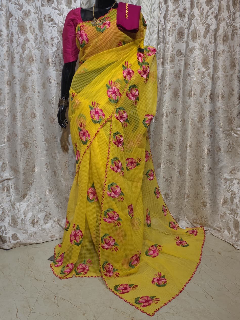 Joba Reshom Kota Saree