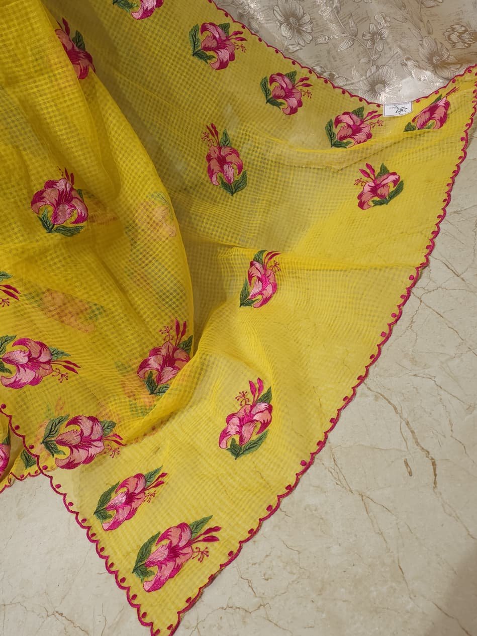 Joba Reshom Kota Saree - Image 2