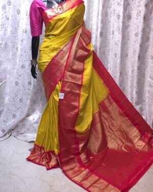 Semi Silk Gadwal Saree