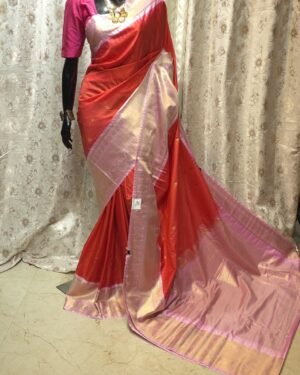 Semi Silk Gadwal Saree