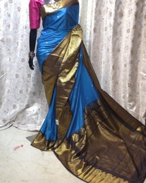 Semi Silk Gadwal Saree