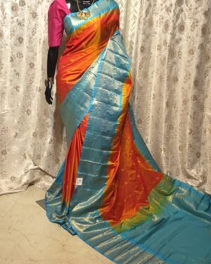 Semi Silk Gadwal Saree