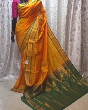 Semi Silk Paithani Saree