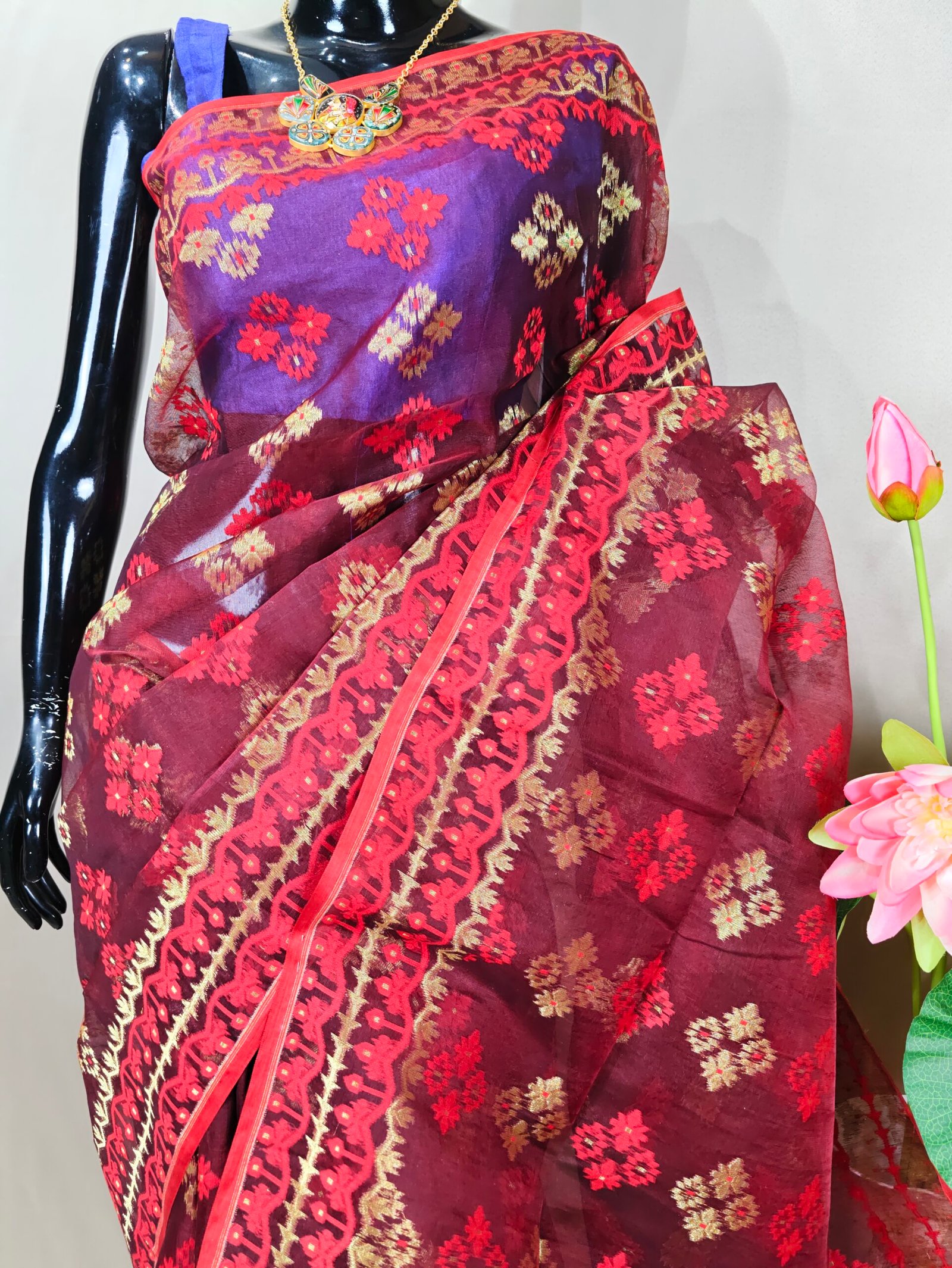 Bengal Handloom Premium Jamdani - Image 2