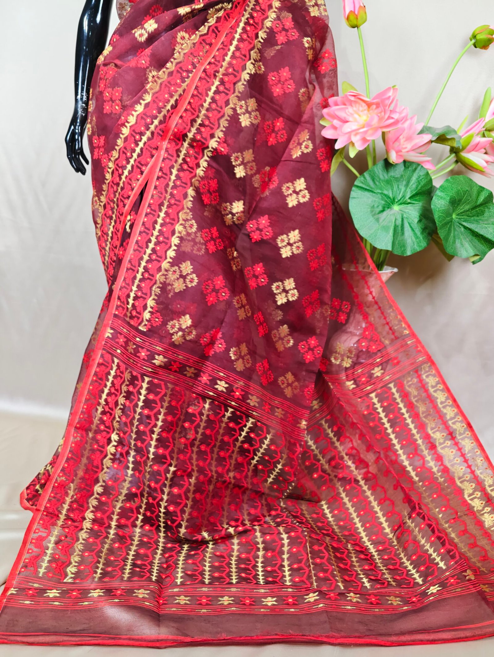 Bengal Handloom Premium Jamdani - Image 3