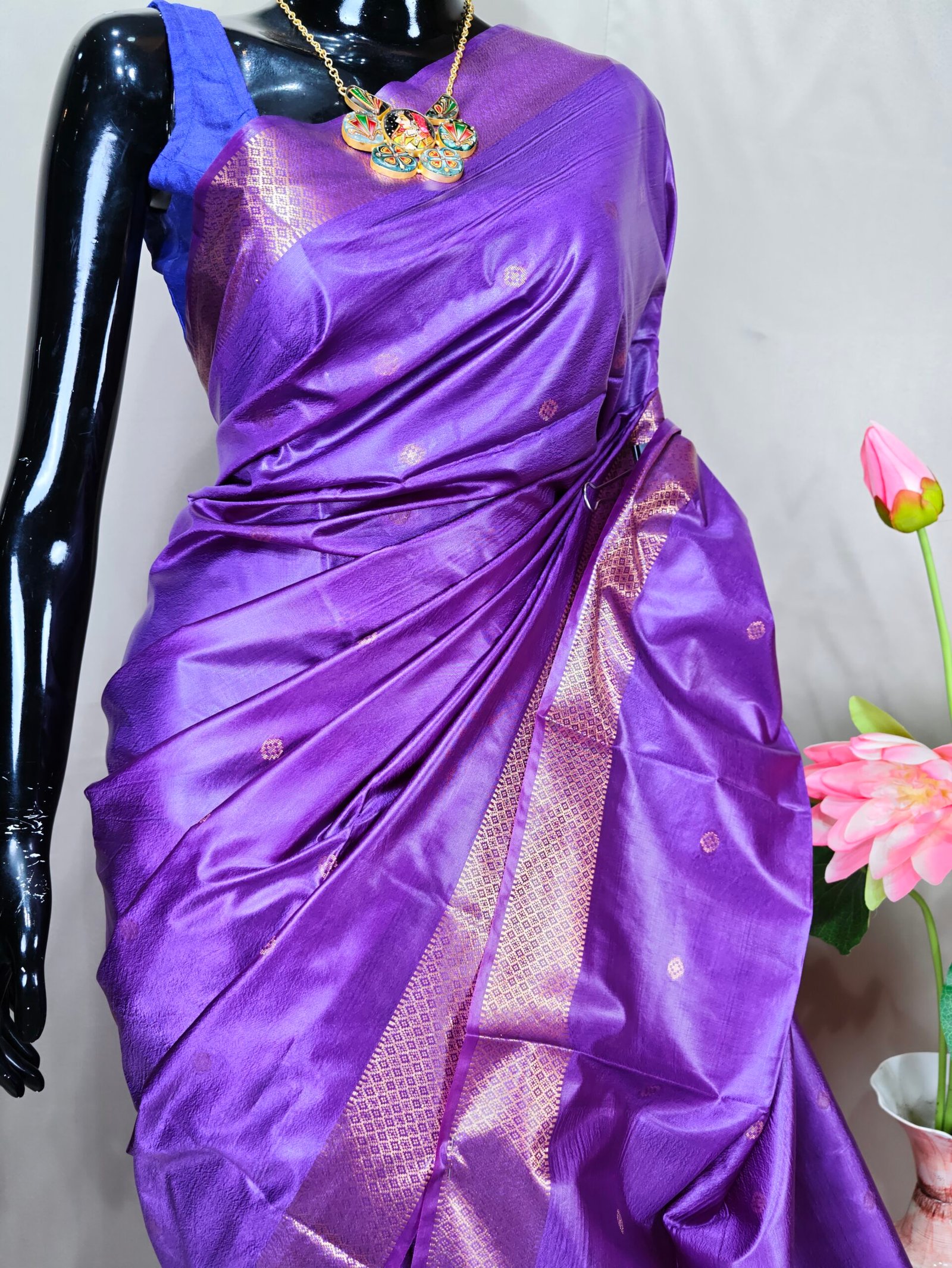 Semi Chanderi Katan - Image 2