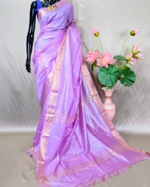 Semi Chanderi Katan