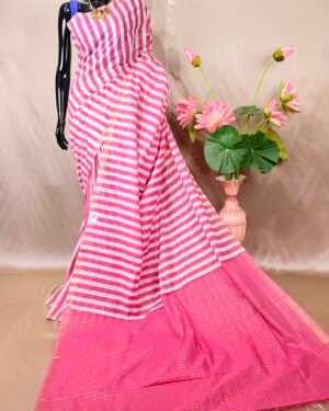 Semi Chanderi Cotton